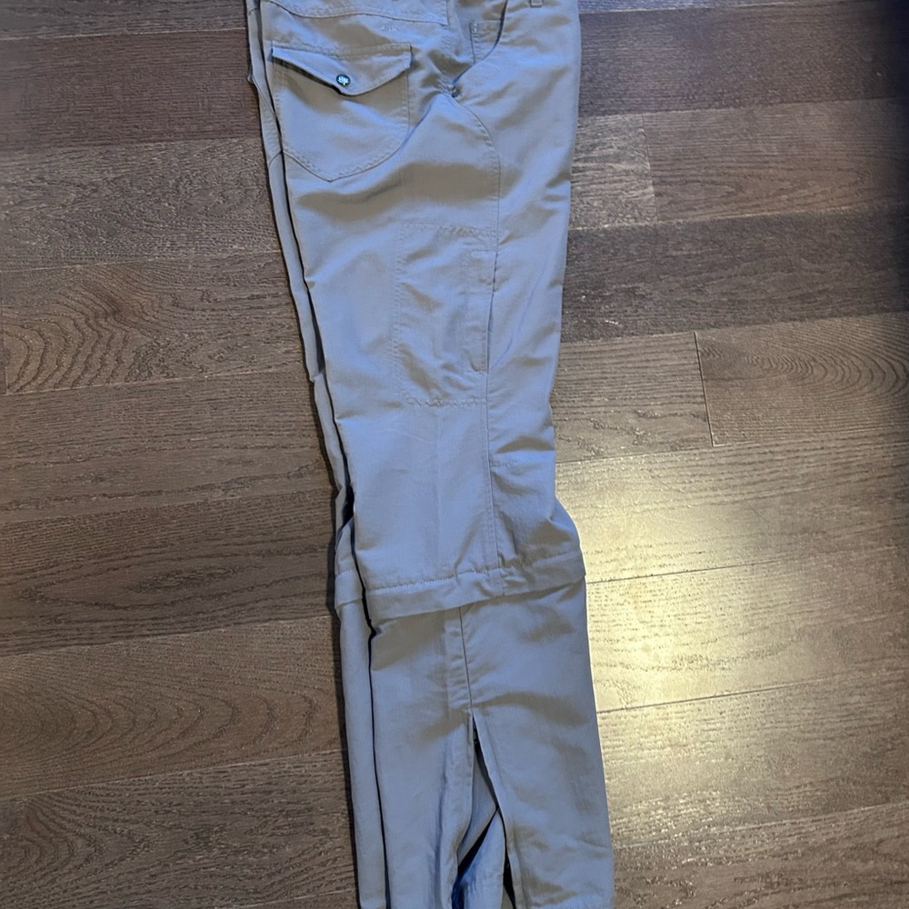 MEC Women's Light Gray Convertible Outdoor Pants